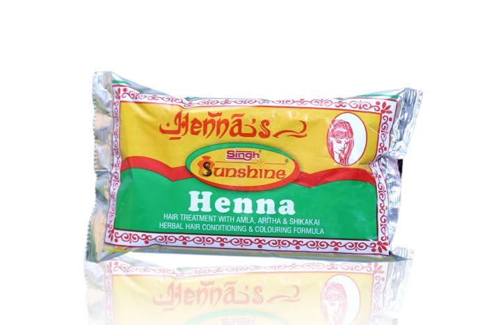 eVasavamba Singh Sunshine Henna | Hair Treatment with Amla, Aritha & Shikakai | Herbal | A++ Grade, 150g x 6 Pcs Brown-picture-12
