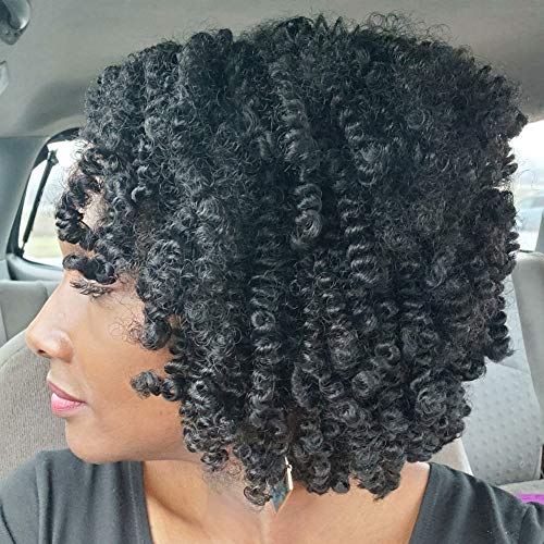 Niseyo 7 Packs Bob Spring Twist Crochet Hair 8 Inch Pre-twisted Spring Twist Braids (2#)