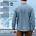 Men's Safari Hiking UPF 50+ UV Long Sleeve Button Work Shirt Lightweight Quick Dry Sun Protection Fishing Shirts (US, Alpha, X-Large, Regular, Regular, Royal Blue)