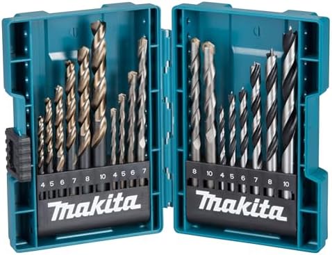 Jeu de mèches pour perceuse (18 pcs) - MAKITA B-49432