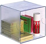 Organizador modular fabricado en poliestireno transparente. Fabricación 100% española.