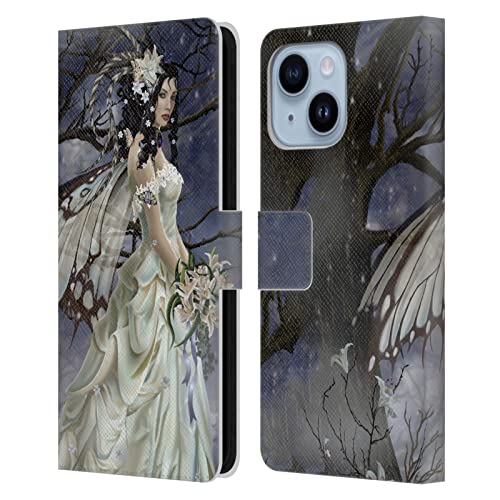 Étui portefeuille iPhone 14 Plus fée Nene Thomas en cuir