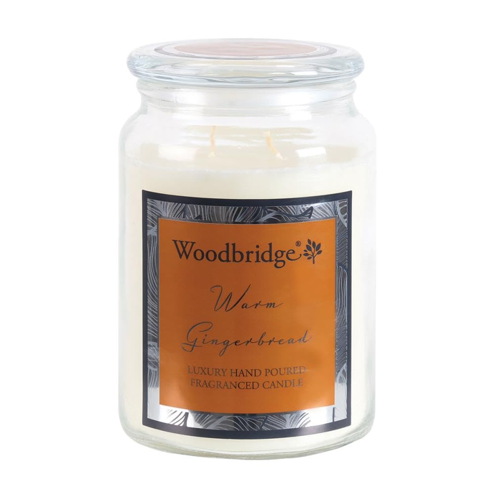 Aroma Accessories Woodbridge Warm Gingerbread Large Jar Candle