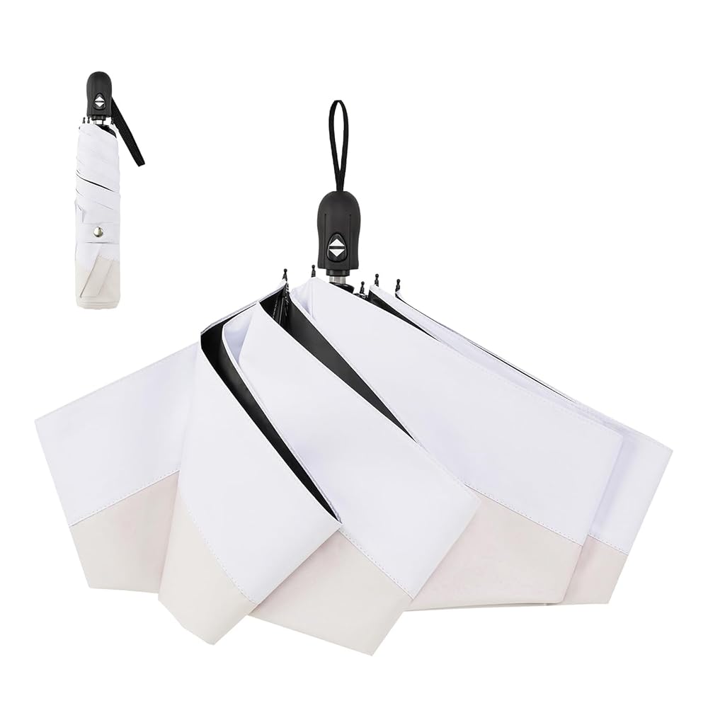 Amazon | konciwa 日傘 軽量 折りたたみ傘 UVカット率100% 完全