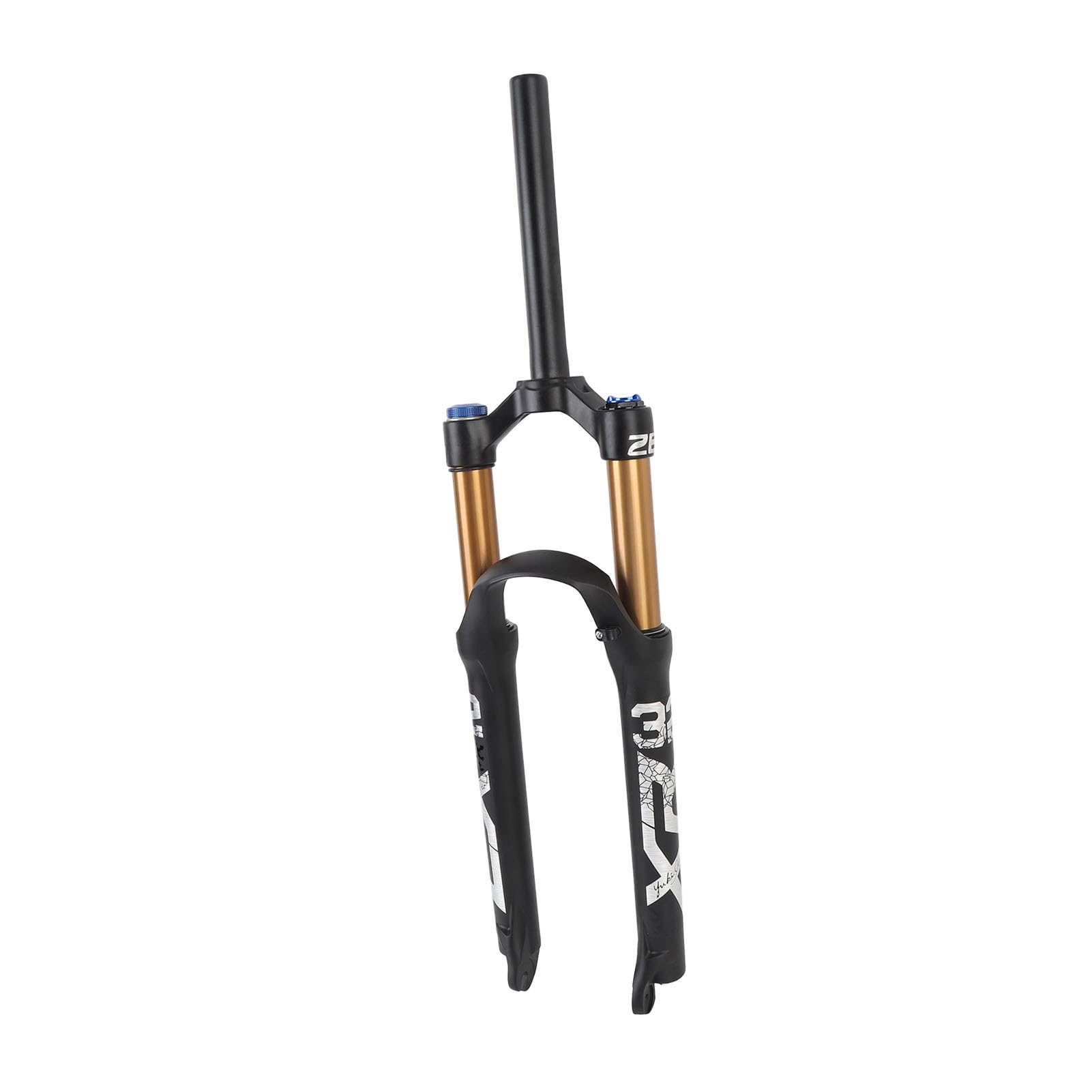 Emoshayoga Horquilla de Suspensión de Choque de Viaje de 120 Mm de Alto Rendimiento sin Ruido para Scooters Eléctricos Aleación de Aluminio (asnash)
