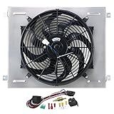 AluKuhler Radiator Shroud/Electric Fan Compatible with 1966-1977 Ford Fairlane Maverick Falcon Mustang Torino & Mercury Comet Cougar L6 V8