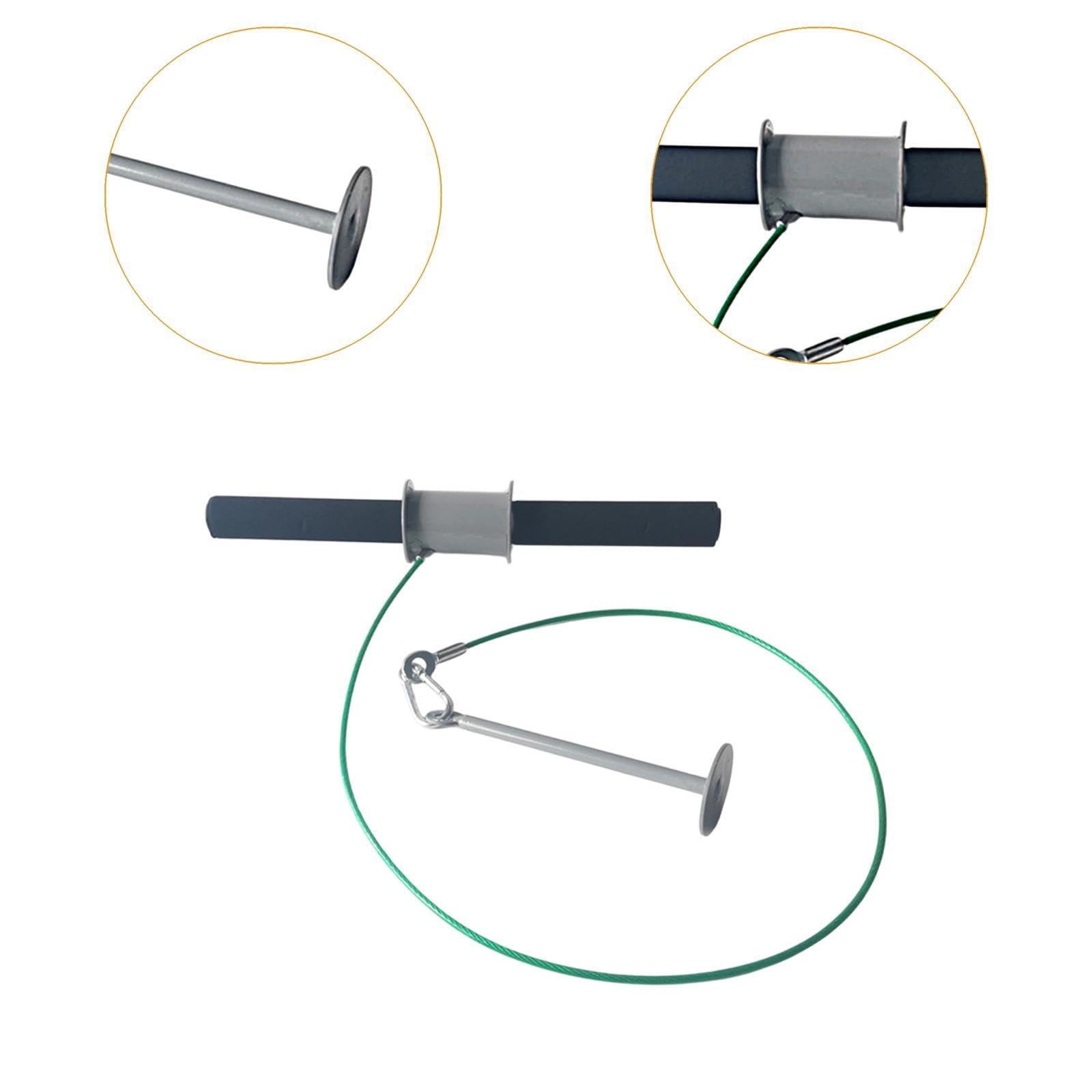 Rullo Polsi E Avambracci Attrezzo Rullo Avambraccio Rafforzatore Presa Allenatore Polso Fune Resistente alle Sollecitazioni E Maniglie Antiscivolo ADA