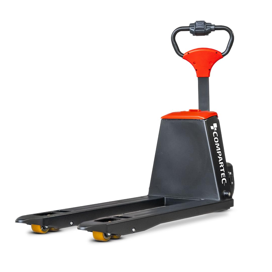 Chariot élévateur électrique : Compartec F3 - Batterie lithium-ion, charge de 1500 kg, longueur de fourche 1150 mm. - Norme industrielle - Performance et efficacité fiables - Idéal pour les entrepôts