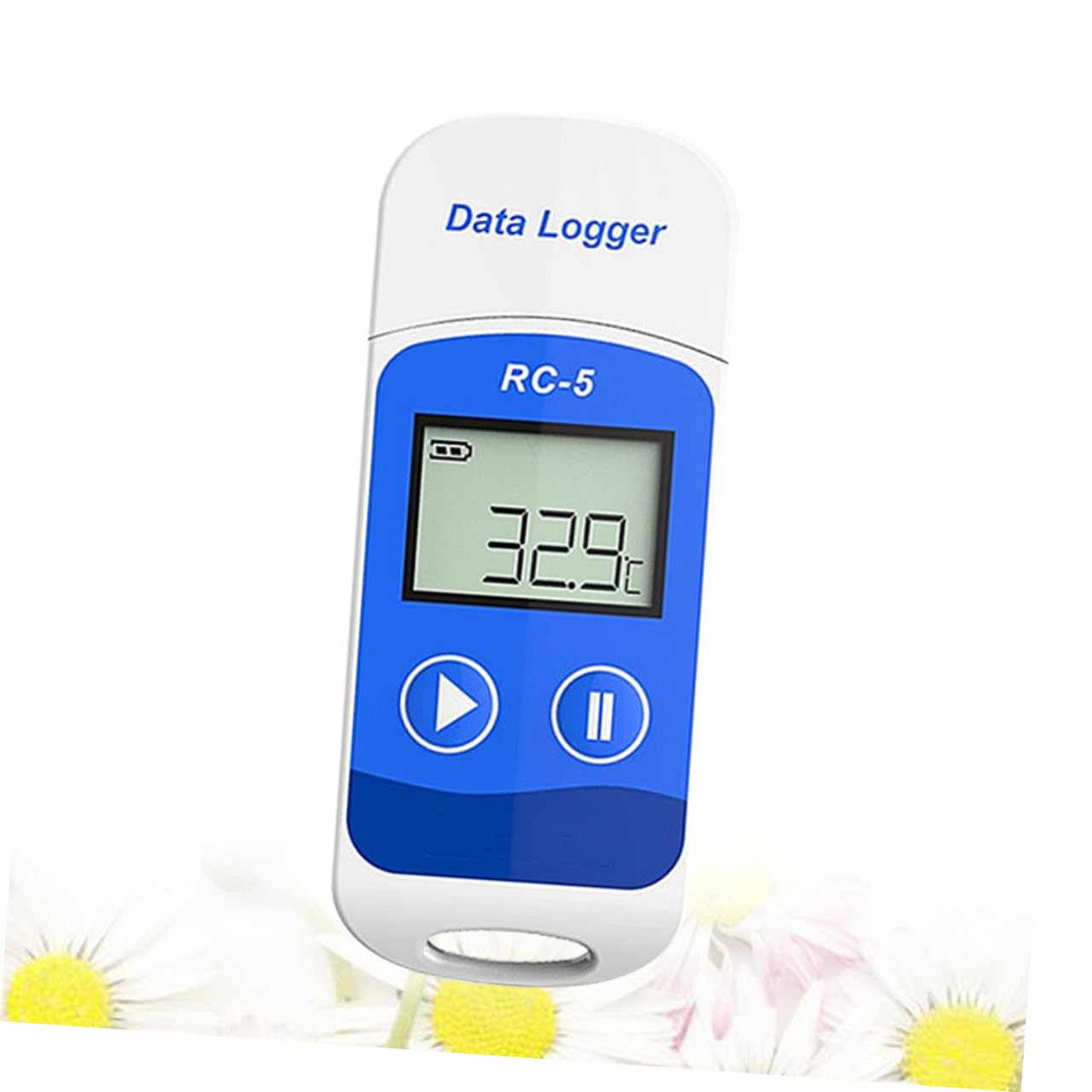 GLEAVI Registratore Di Temperatura Digitale 3200 Registrazioni Mini Termometro Logger Display Lcd Dati Salvati in Formato