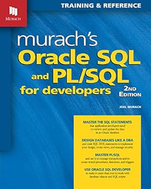 Book cover Murach's Oracle SQL and PL/SQL for Developers
