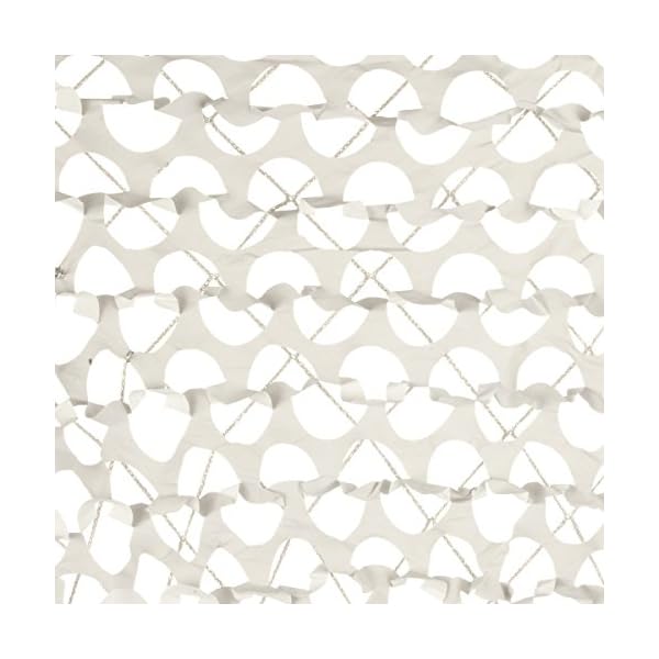 Mil-Tec Basic Couverture en Maille Adulte Unisexe, Blanc, Taille Unique – Image 3