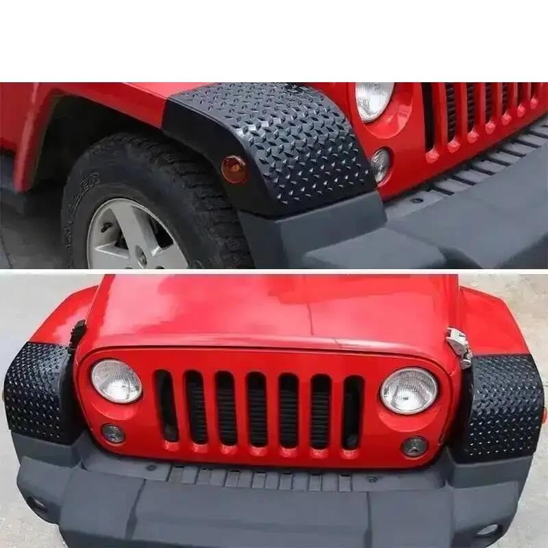 Feu arrière cassé Wrangler JK solution couverture carcasse et sourcil d'aile