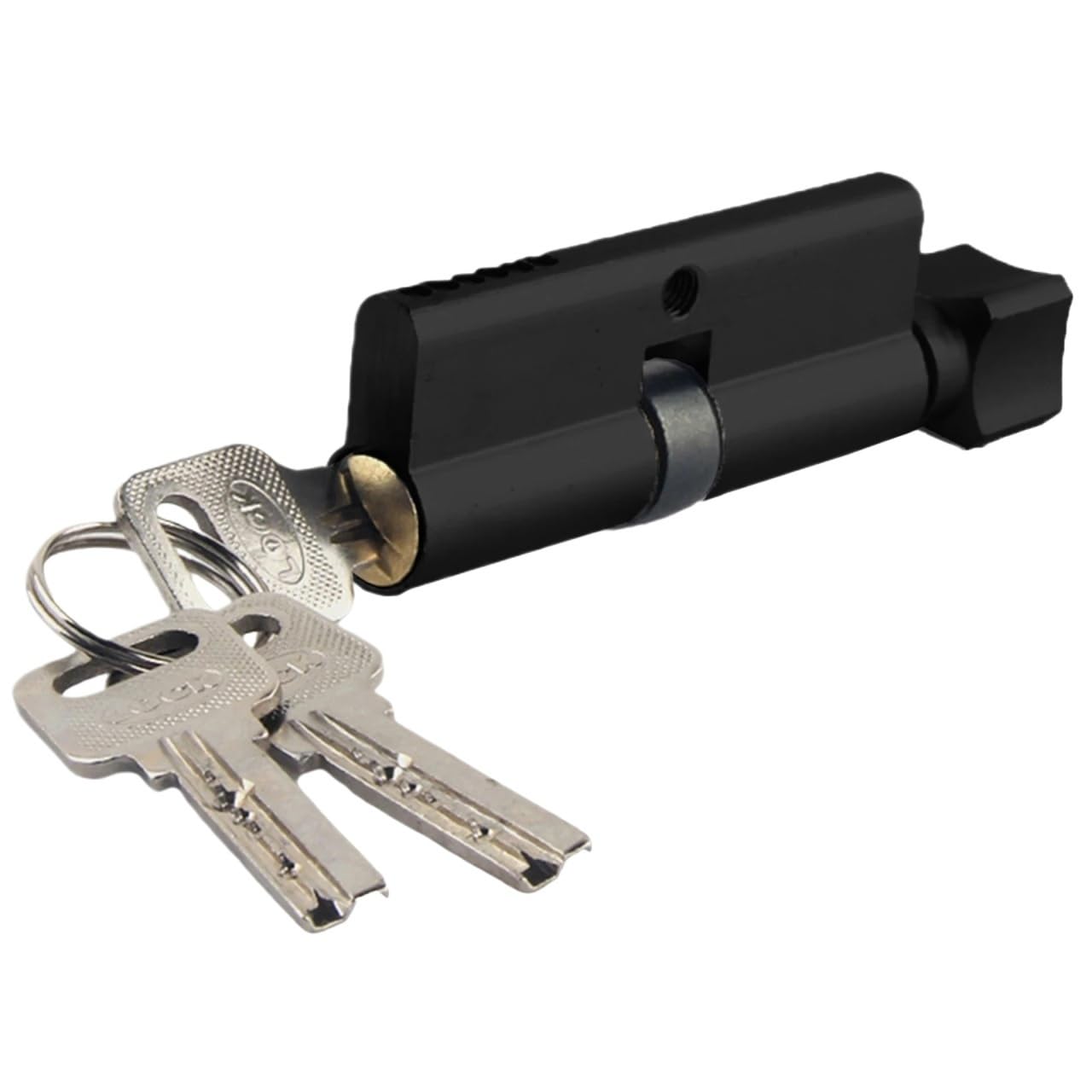Cylindre de serrure anti crochetage pour remplacer un barillet de porte usé 70mm