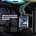 Lian Li Hydroshift 360 AIO - Pre-Installed 3 ARGB Fans, Side-Mounted Coolant Pathway,2.88” LCD Screen 480 x 480 Res. Captured Images & Recorded Videos -LGA 1851,1700, 1200, AM5, AM4 -Black (HSLCD36RB)