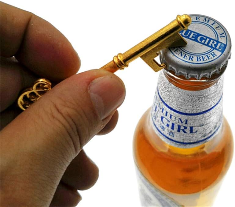 Blасk Frіdау - 70% оƒƒ 50pcs Skeleton Key Bottle Opener Wedding Party Favor Souvenir Gift with Escort Tag and Jute Rope (Gold Tone,5 styles) Bеѕt Quаlіtу 🔥 50pcs Skeleton Key Bottle Opener Wedding Party Favor Souvenir Gift with Escort Tag and Jute Rope (Gold Tone,5 styles)