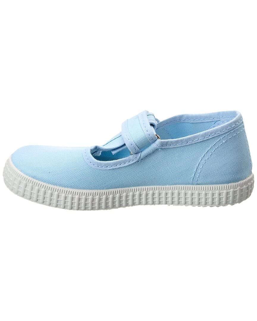 Cienta® Kids Shoes 50000 – Infant/Little Kid/Toddler Shoes – Canvas Lining and Upper – Slide-in Design Light Blue 32 (US 1.5 Little Kid) M