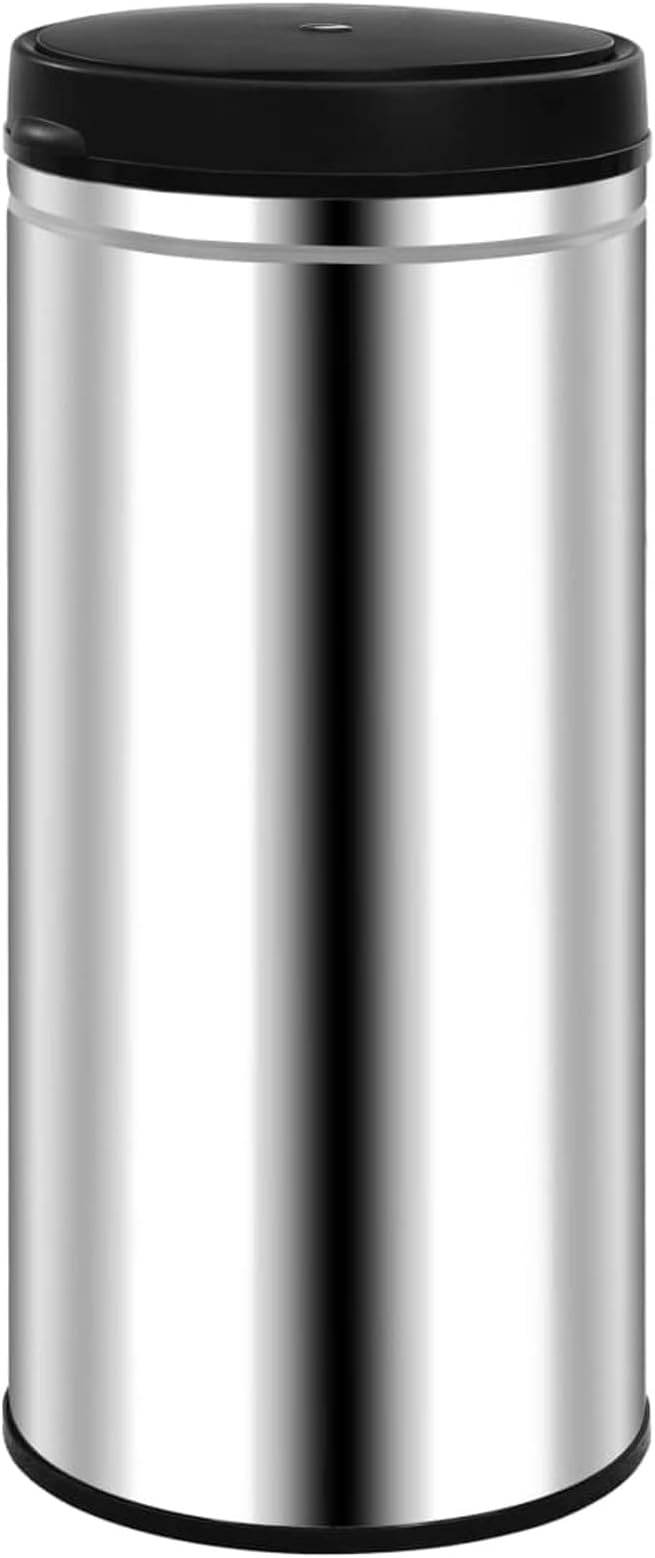 Automatic Touchless Infrared Motion Sensor Bin Kitchen Bathroom Cupboard Waste Dust Bin,Automatic Sensor Dustbin 80 L Stainless Steel