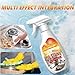 WUEOCU FIELL Heavy-Duty Kitchen Degreaser Foam Cleaner, Clean Kitchens Up Kitchen Oil Stains, Heavy Oil Stain Cleaner Kitchens, Degreaser Clean Heavy Duty, Multi Functiona Foam Cleaning Spray (2PC)