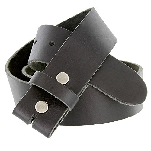 BS-80 Made in USA Full Grain Cowhide Leather Belt Strap 1-1/2" Wide2