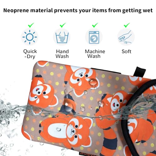 Image of Neoprene Phone Sleeve Pouch Case Bag for Men Women w /Crossbody Strap /Neck Lanyard for iPhone 17 /16 /15 /14 Pro Max, Samsung S25，Pixel 10