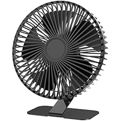 Ventilador Usb Ultra Silencioso Para Escritorio ATEngeus Ventilador de escritorio USB, portátil silencioso de 3 velocidades, ventilador personal de escritorio, 180 ° giratorio, ultra silencioso, para oficina en casa, al aire libre