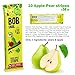 BOB SNAIL Healthy Fruit Snacks for Adults & Kids