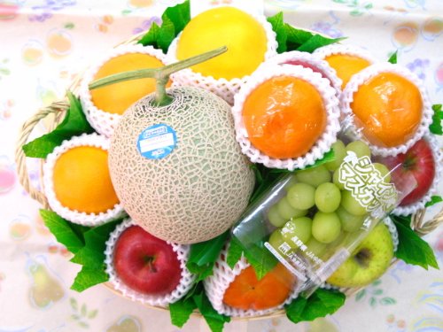 くだものもりかご 果物 くだものフルーツセット fruit  お中元 お供え お見舞い プレゼント お供え