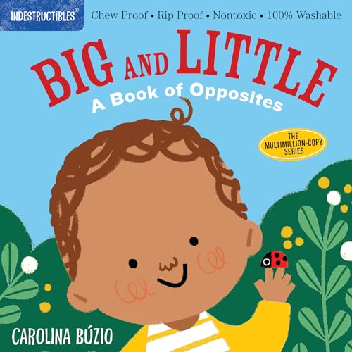 Image of Indestructibles: Big and Little: A Book of Opposites: Chew Proof · Rip Proof · Nontoxic · 100% Washable (Book for Babies, Newborn Books, Safe to Chew)