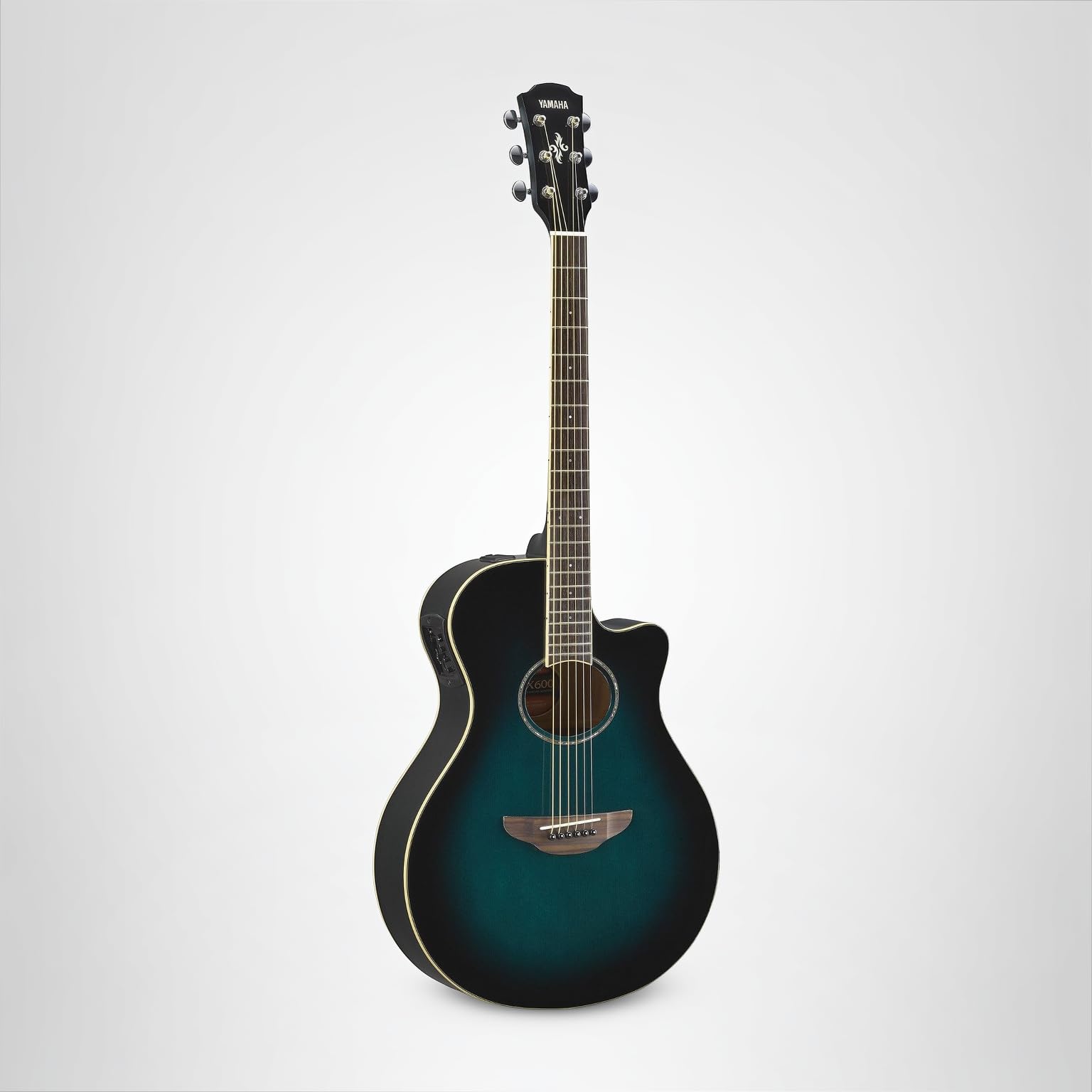 Amazon.com: Yamaha APX600 OBB Thin Body Acoustic-Electric Guitar