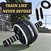 Ab Roller Wheel - 3-In-1 Ab Wheel Roller & Jump Rope - Ab Roller for Abs Workout - Ab Wheel Roller for Core Workout - Rueda Para Abdominales - Abs Roller for Abs Workout - Exercise Wheels for Abs - Workout Equipment for Home Workouts