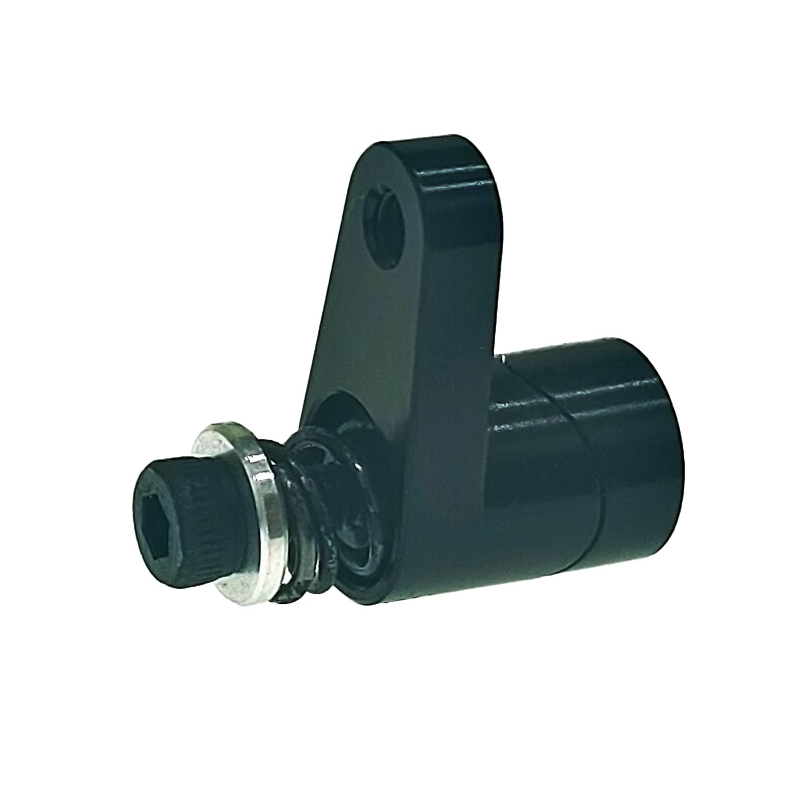 ZHUOYUEFSC New Upgraded Metal Aluminum 20T Servo Horn Steering Arm (Black) for ARRMA 1/18 Granite GROM/1/18 Typhon GROM/ 1/14 Mini Mojave GROM RC Servo Arm Horns Parts