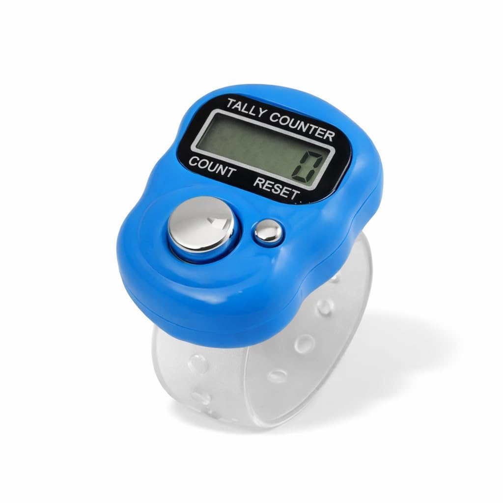 5-Digit Digital Finger Tally Counter Ring, Electronic Clicker Counter for Cricket Umpire, Golf, Knitting, Attendance, Prayer & Sports Counting-image-42