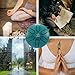 3.8 inch 6 Notes Mini Rain Drum for Outside Garden,Steel Mini Tongue Drum Chakra Drum Sound Healing Rain Chime with Mallets,Music Book for Outside Garden When It Rains (Green)
