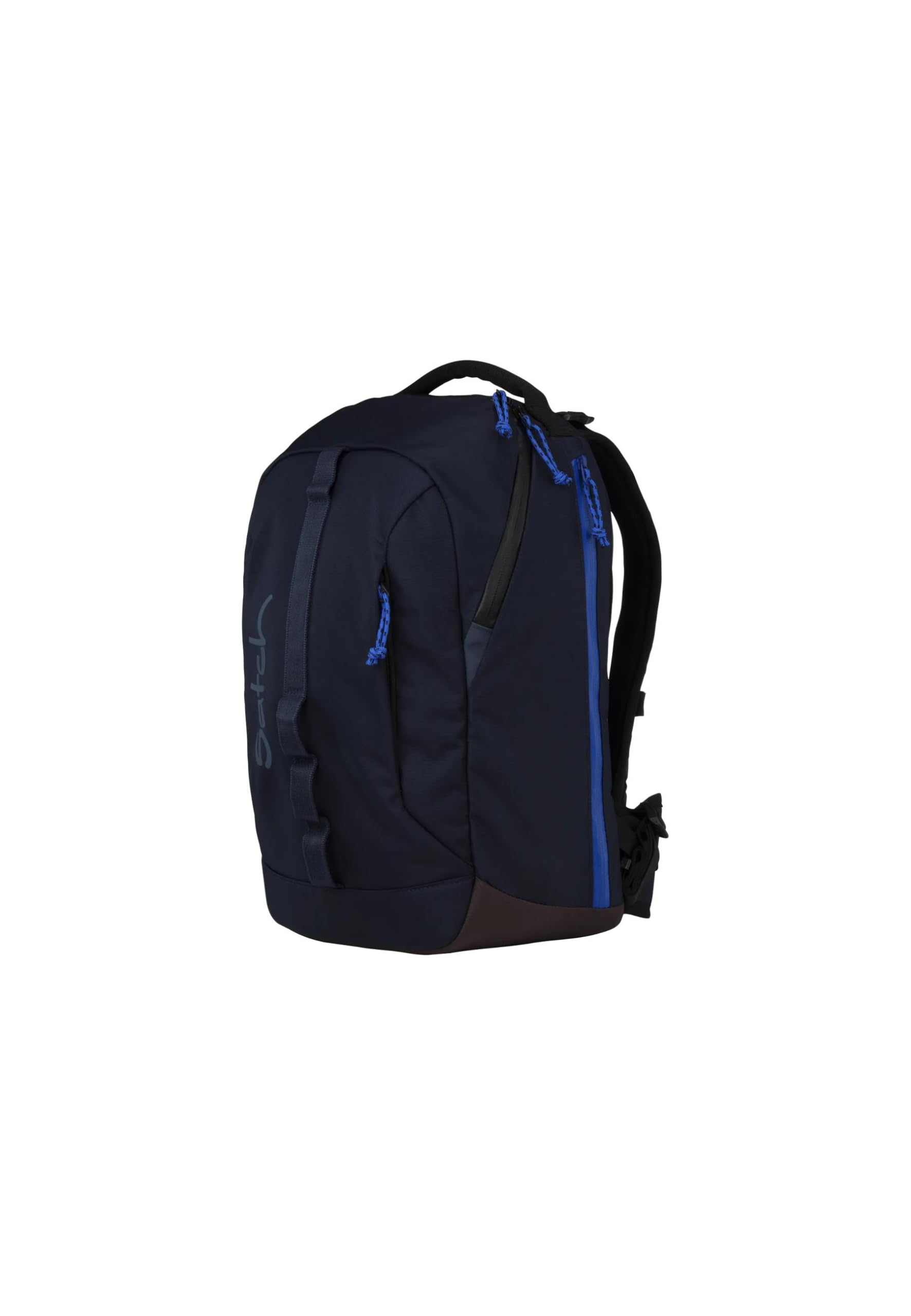 Satch con:next Schulrucksack Schulrucksack, ergonomisch, wasserdicht. leicht, mit Laptopfach und Heftebox Urban Dark Blue - Blau