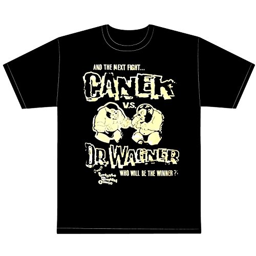 [ルチャリブレ T CRUNCH] エル・カネック vs ドクトル・ワグナー/Canek vs Dr.Wagner プロレス Tシャツ Sサイズのサムネイル
