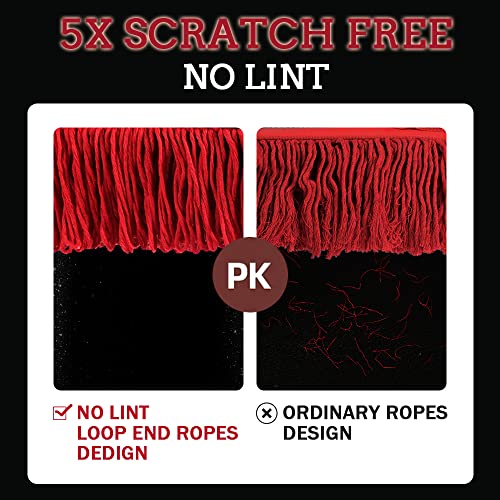 Car Duster Exterior Scratch Free,Car Dusters Extendable Handle Cleaning Exterior,Detailing Brush Kit for Truck,SUV,Caravan,Motorcycle,Wax Cotton Fabric,Waterless Wash Equipment - Image 6