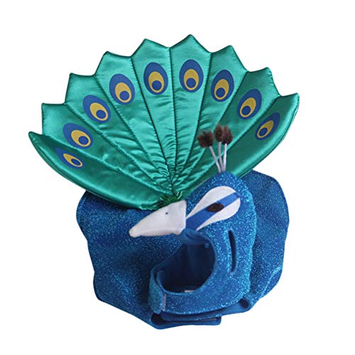 Disfraz de Pavo Real para Perro y Gato