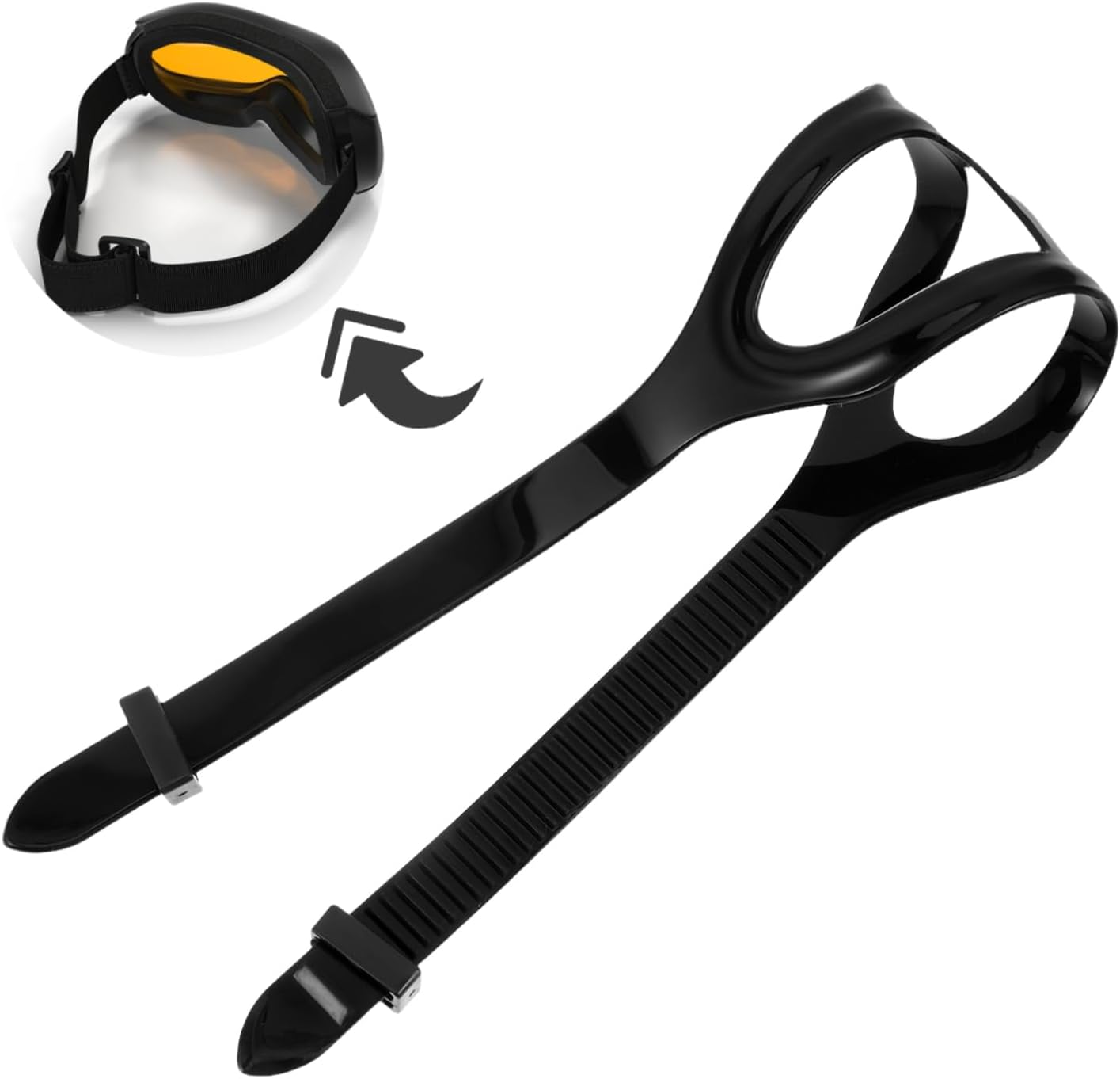 VICASKY 2pcs Replacement Diving Mask Straps Silicone for Men Women Fit for Swimming Snorkeling Diving Accessories