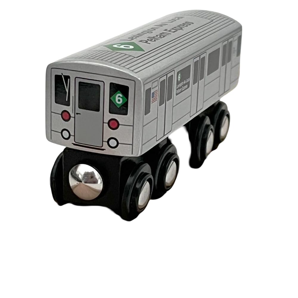Amazon.com: MUNI PALS MP01-11X6 Wooden Subway Car NYC Lexington