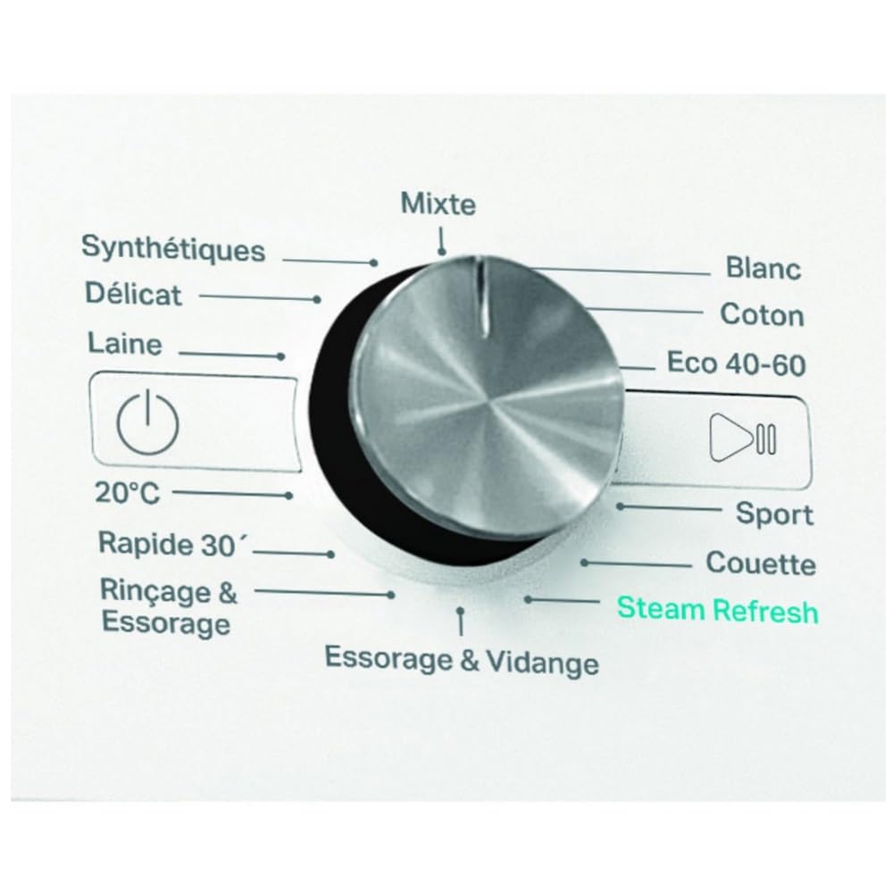 WHIRLPOOL Lave linge Frontal FFB8469BVFR, Blanc