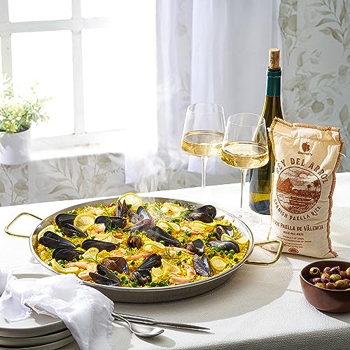 image for Gourmanity Spanish Paella Rice, Rey del Arroz Authentic Short Grain Va