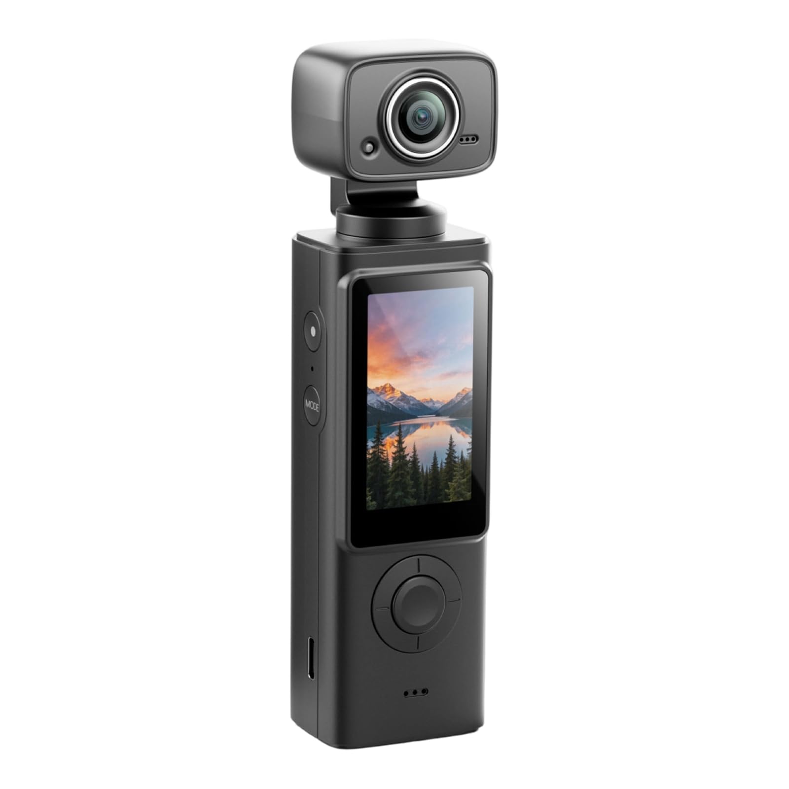Appareil photo portable avec application et connexion WiFi, noir