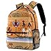 Shiiny Antike Ägyptische Szene Mythologie Kinder Sporttasche Rucksack Daypack Kindergarten Schule für Jungen Mädchen