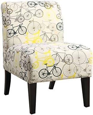 ACME Ollano Accent Chair - 59438 - Pattern Fabric