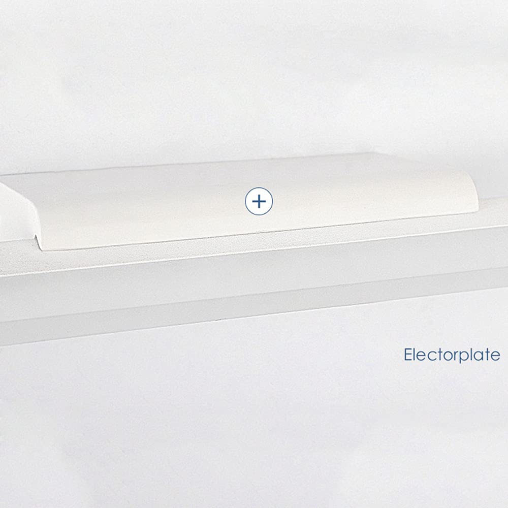 14W LED Rechteck Spiegellampe L60CM Weiß Design Spiegelleuchte Spiegel Frontlicht Badezimmer Wasserdicht Toilette Badezimmer Spiegellicht IP44 Wandleuchte Neutrales Licht 4500K,L40cm 9w