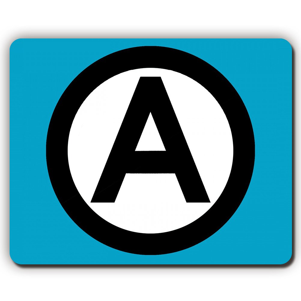 Cowboy Rabbi Mouse pad,aquabats logo,Game Office MousePad size:260x210x3mm(10.2x 8.2inch)