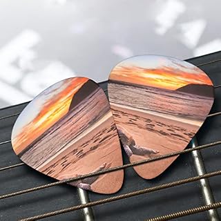 Médiators de guitare 12-Pack Sea Turtle Sunset médiators pour guitare électrique guitare acoustique diverses guitares - Les Beatles, Paul McCartney, John Lennon, RIngo Starr, George Harrison Médiators de guitare 12-Pack Sea Turtle Sunset médiators pour guitare électrique guitare acoustique diverses guitares – Image 6