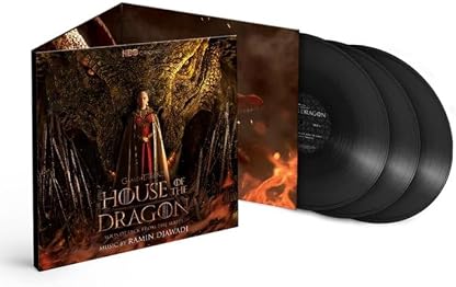 Ramin Djawadi - House Of The Dragon: Season 1 OST Exclusive Limited Edition Black Color Vinyl 3x LP Record por Ramin Djawadi — capa do álbum