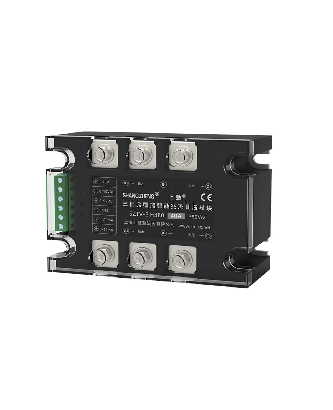 WQGQPXOB SZTV-3 Single-Phase Three-Phase AC Voltage Regulator(Three-phase 40A)
