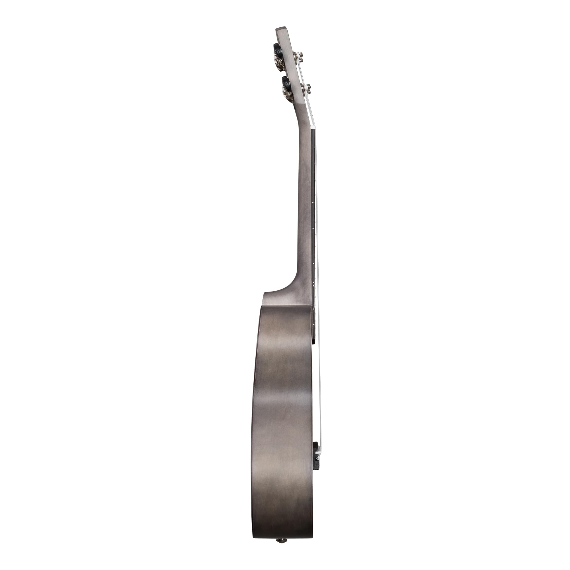 Concert - Ukulele in tiglio, con custodia, 3 plettri, colore: Nero